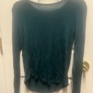 Aeropostale Deep Teal Long Sleeve Top
